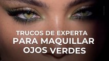 Trucos de experta para maquillar ojos verdes
