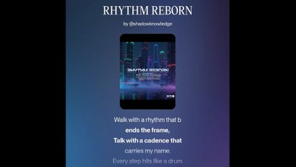 RHYTHM REBORN – Shadow Knowledge (Official Music Audio)
