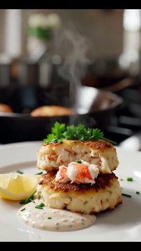 Crispy Crab Cakes with Creamy Remoulade 🤩 | Seafood Lovers Dream