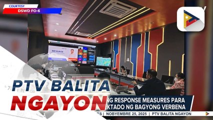 DSWD FO-6, pinalakas ang response measures para tulungan ang mga apektado ng Bagyong #VerbenaPH