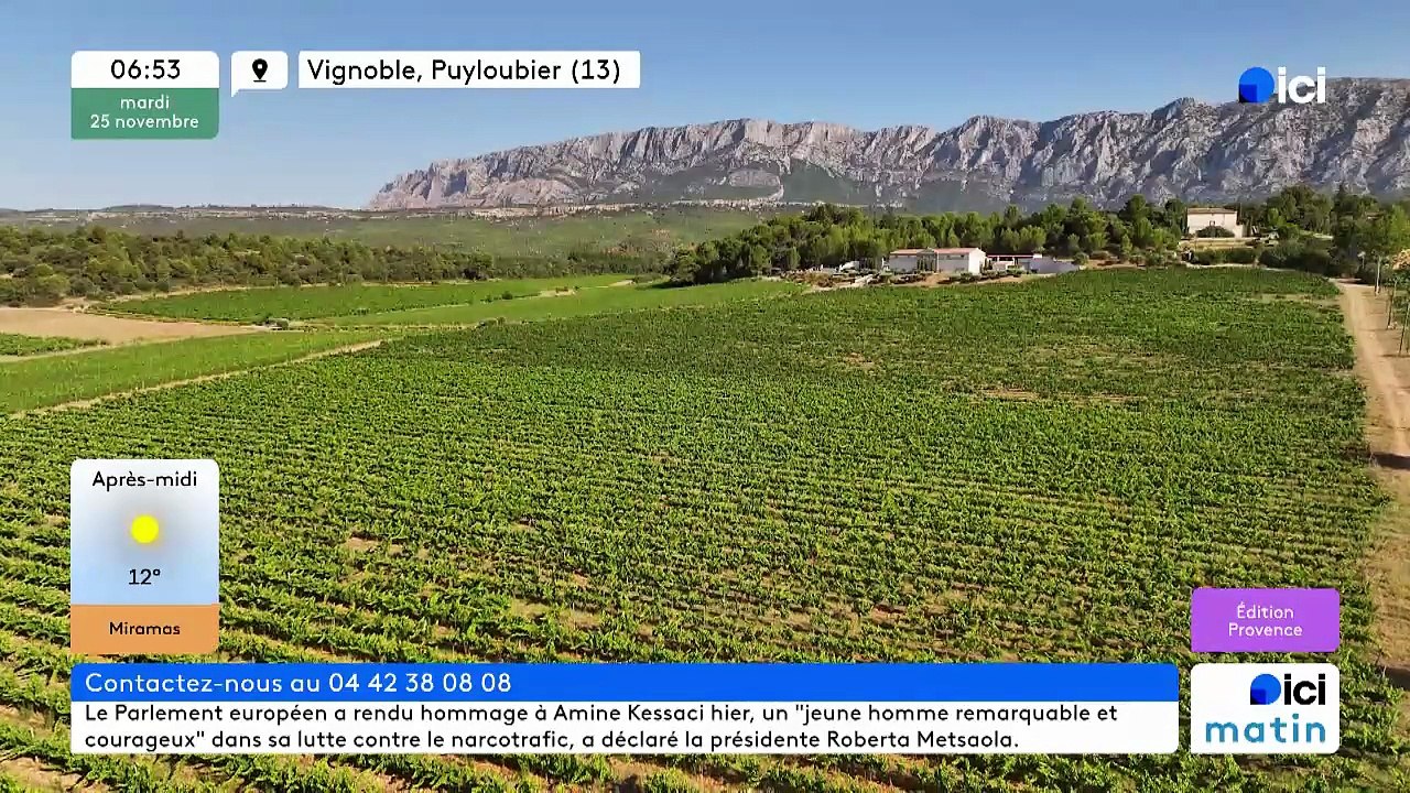 25/11/2025 - ici matin par ici Provence en vidéo