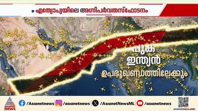 എത്യോപ്യയില്‍ അഗ്നിപര്‍വതം പൊട്ടിയാല്‍ ഇന്ത്യയെ എങ്ങനെ ബാധിക്കും