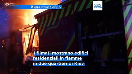 Russia, nuovi attacchi notturni su Kiev e Sumy: almeno sei morti e diversi feriti nonostante i colloqui di pace