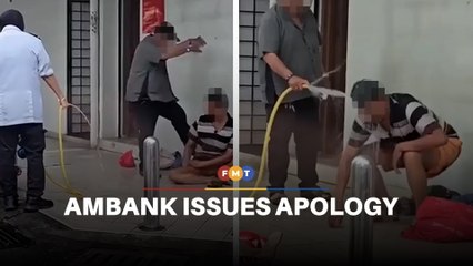 AmBank apologises after man mistreated outside Taman Maluri branch