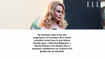 Nicole Kidman évoque sa notoriété et celle de ses filles, mieux préparées qu’elle ne l’était