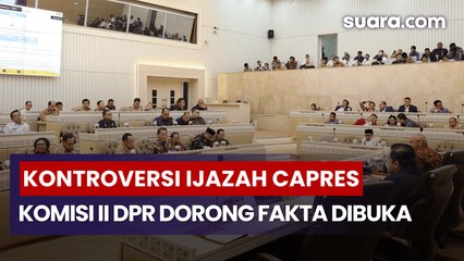 Polemik Ijazah Capres Memanas, Komisi II DPR Desak KPU dan ANRI Ungkap Fakta Sebenarnya