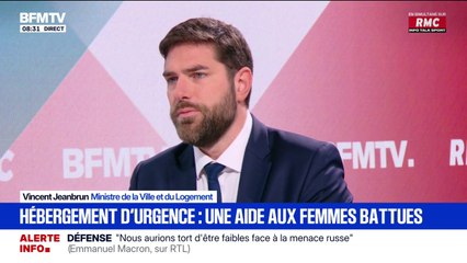 Les femmes victimes de violences conjugales pourront bénéficier d'un hébergement d'urgence même si elles n'ont pas encore porté plainte, annonce Vincent Jeanbrun