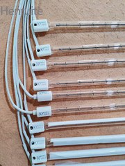 Short wave infrared quartz emitter infrared heat lamp halogen lamp for PVC membrane vacuum press