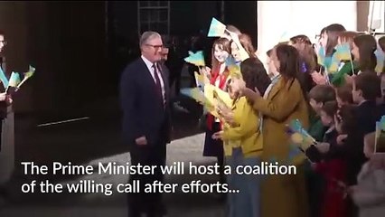 Starmer to host call with Ukraine’s coalition of the willing allies