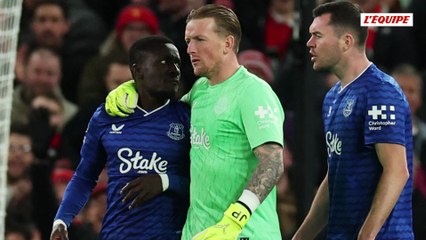 Idrissa Gueye prend un carton rouge lors d'Everton-Manchester United... après avoir giflé son coéquipier - Foot - Premier League