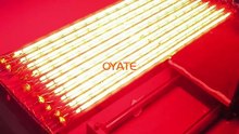 R7S Full Gold Coated Halogen Infrared Heating Emitter Heat Lamp 220v 300mm 1000w