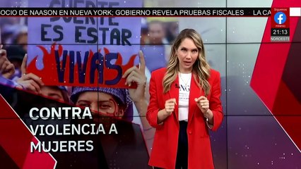 Marcha del 25N moviliza a miles y genera cierres en el Centro de la CdMx