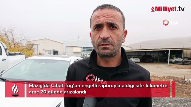 Engelli raporuyla sıfır kilometre araç aldı hayatının şokunu yaşadı