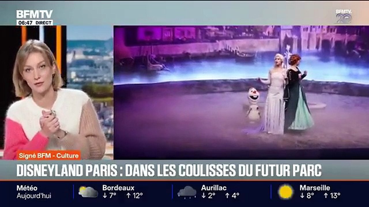 Disneyland Paris inaugurera le 29 mars prochain son espace dédié à "La Reine des Neiges", nouvelle étape d’un projet d’extension à deux milliards d’euros censé renforcer la domination du parc d’attractions - VIDEO