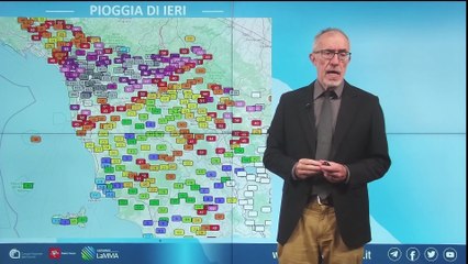Meteo Toscana, le previsioni del Lamma per il 25 e 26 novembre