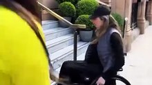 Ingenious wheelchair lift at London hotel