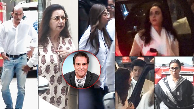 Dharmendra Ji's House: Akshaye Khanna, Preity Zinta, Shilpa Shetty, Farhan Akhtar & Poonam Dhillon Arrive