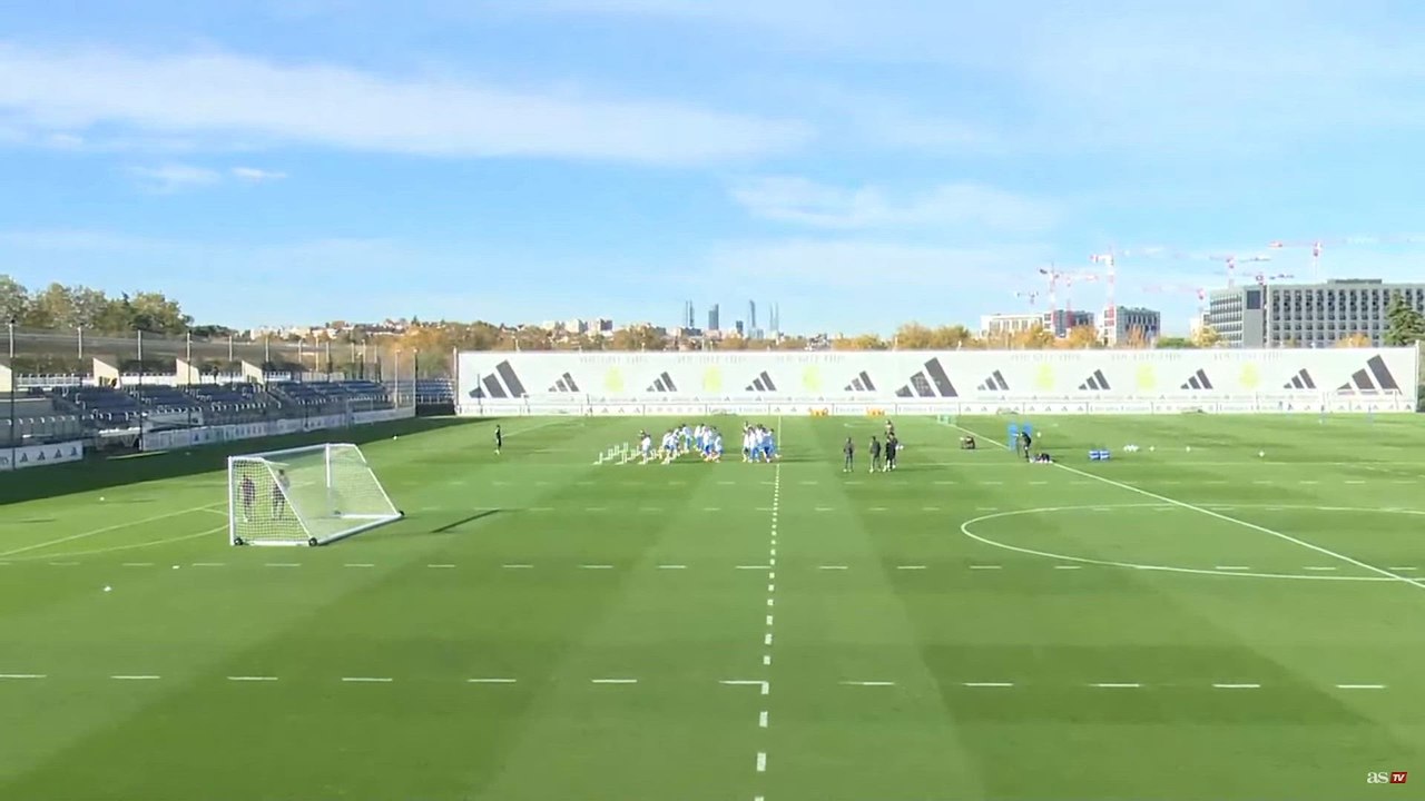 Entrenamiento Real Madrid