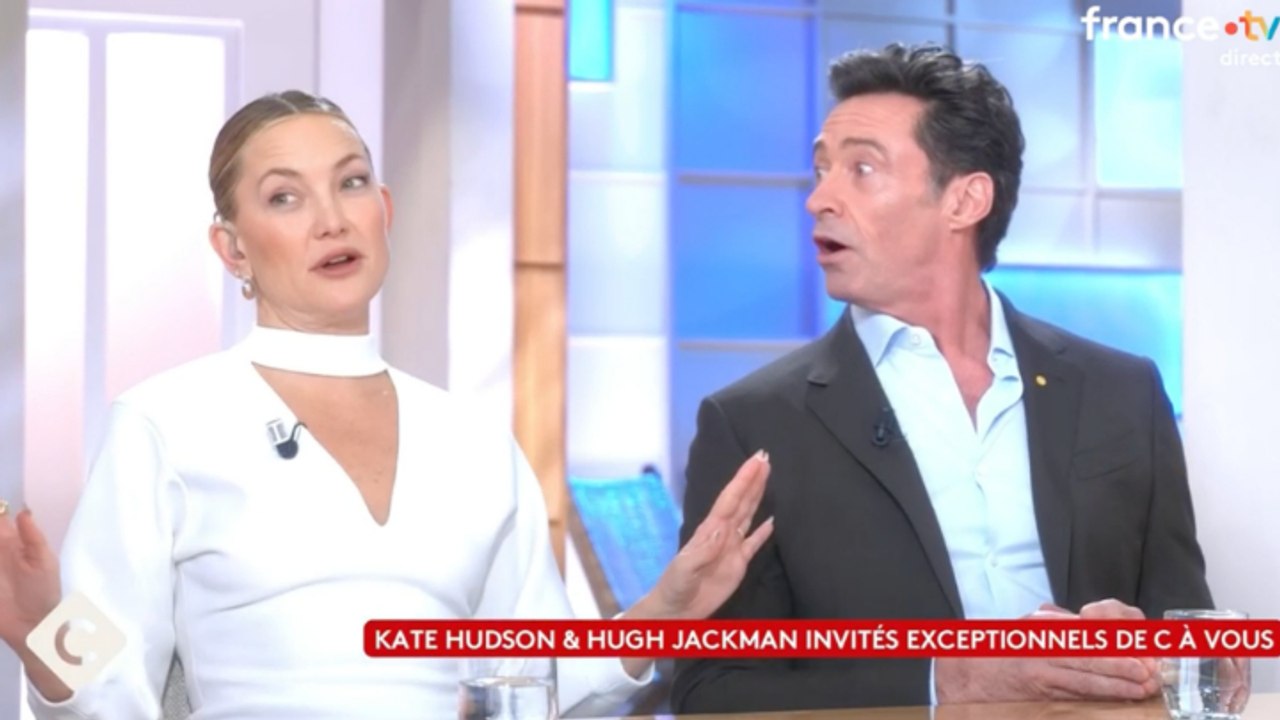 “Oh !” : Hugh Jackman pris de court dans C à Vo...