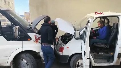 Türkiye'nin Sibirya'sı buz kesti; araçların motorları dondu!