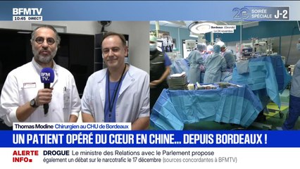 Patient opéré en Chine depuis Bordeaux: "Une promesse d'avenir", affirment les chirurgiens