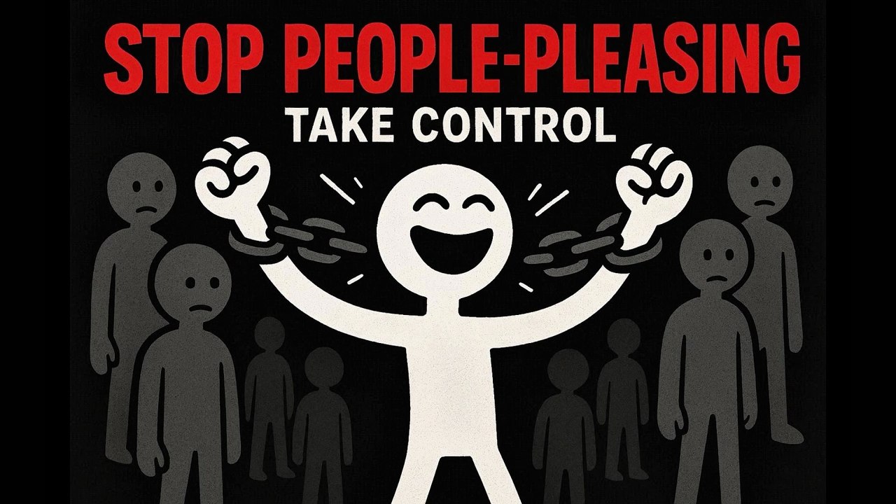 how to stop being a people pleaser