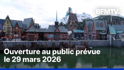 Disneyland Paris: les images de la nouvelle zone dédiée à "La Reine des Neiges"