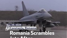 Romania Scrambles Jets After Drone Breach