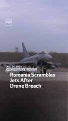 Romania Scrambles Jets After Drone Breach