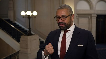 Cleverly: Peace deal in Ukraine should not reward Moscow