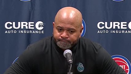 Pistons - Bickerstaff : ''Je comprends l'importance de cet exploit''