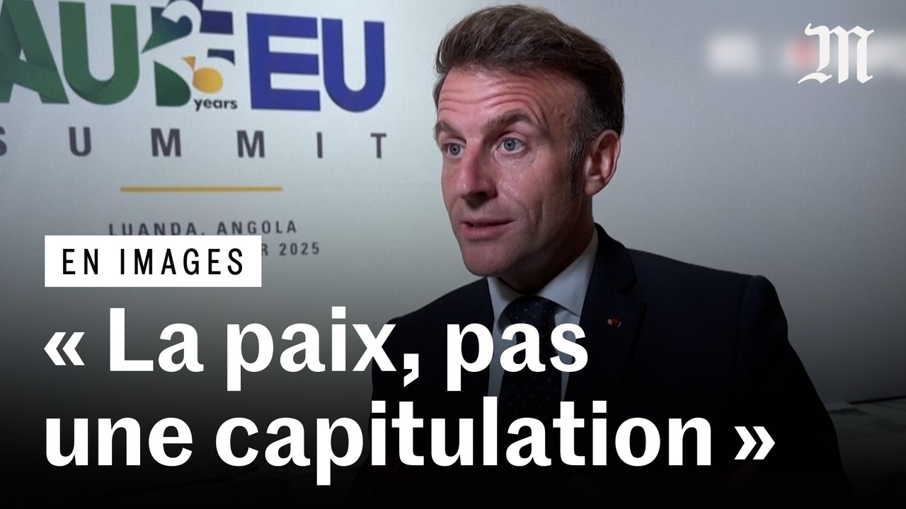 Guerre en Ukraine : Emmanuel Macron s’exprime sur le plan de paix proposé par les Etats-Unis