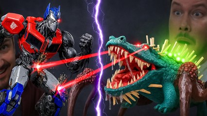 VENOM TRANSFORMERS vs ZOOCHOSIS - The Most INSANE DIY Battle EVER! 💥💀