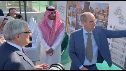 Tajani visita il cantiere Webuild in Arabia Saudita