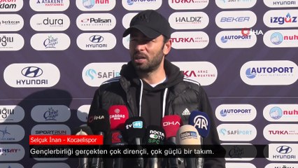 Selçuk İnan'dan Gençlerbirliği yorumu: Çok güçlü bir takım