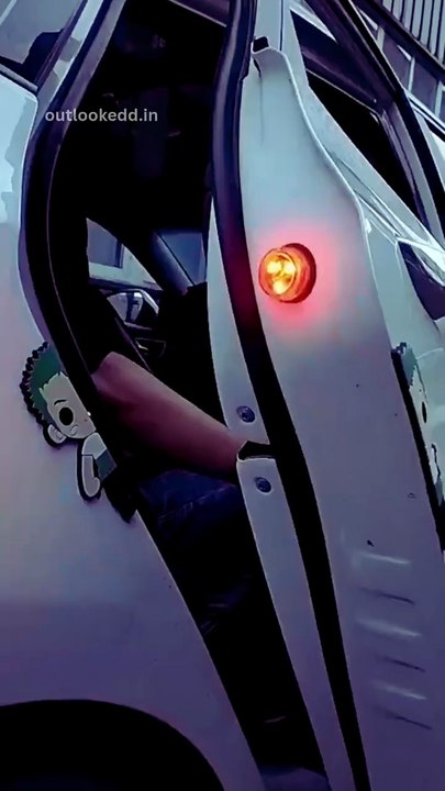 Wireless Car Door LED Warning Lights for Safer Night Driving 🇺🇸 | Bright Flashing Safety Signal