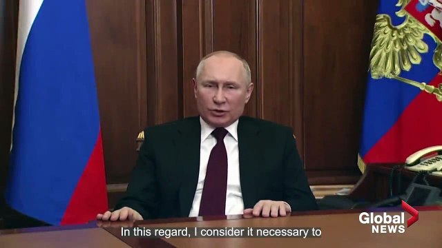 Ukraine-Russia standoff Putin recognizes 2 Ukrainian breakaway regions as independent