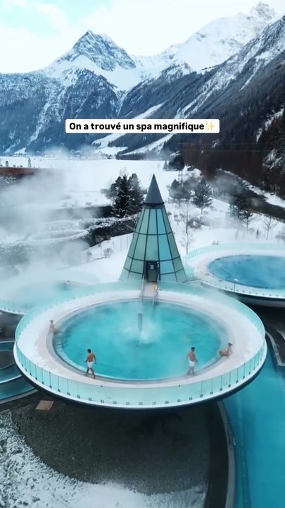💧🏔️ le plus futuriste spa du Tyrol