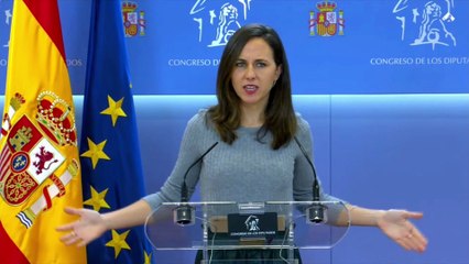 Podemos se abstendrá el jueves en la votación en el Congreso de la senda de déficit