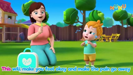 Boo Boo Song + More Nursery Rhymes & Kids Songs _ Stay Calm & Feel Better _ NuNu Tv