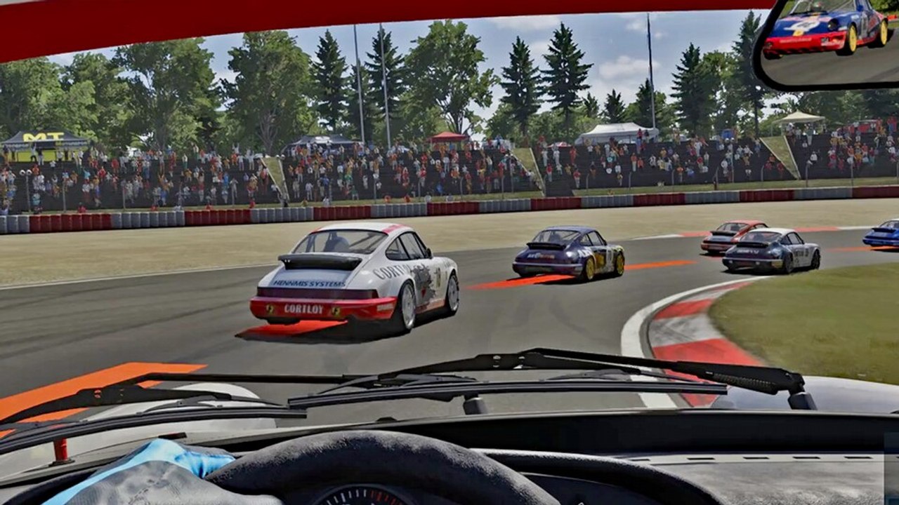 Wir flitzen in project motor racing mit dem porsche 964 über den nürburgring