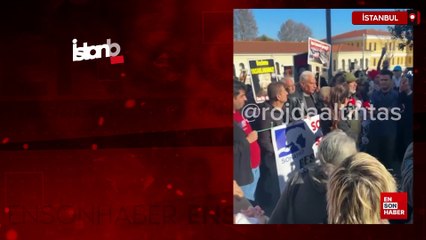 İstanbul’da hayvanseverler beslenme yasağına karşı valilik önünde eylem yaptı