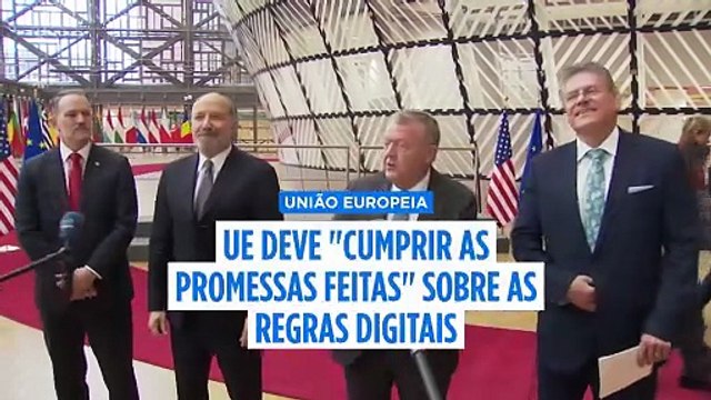 UE deve cumprir as promessas feitas sobre as regras digitais, diz Vestager à Euronews