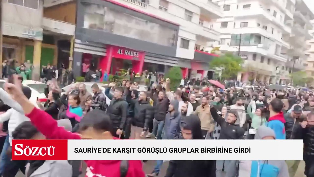 Suriye'de karşıt görüşlü gruplar birbirine girdi