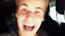Justin Bieber Is Totally Psyched Singing His New Song 'Friends' & It's Hilarious -- Watch