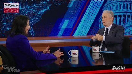 Jon Stewart Says Apple Asked Him Not to Interview FTC Chair Lina Khan on "The Problem" | THR News Video