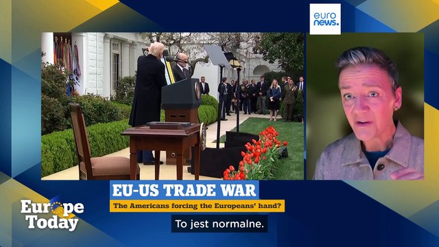Europe Today: Margrethe Vestager, była doradczyni cyfrowa Unii Europejskiej, reaguje na napięte rozmowy handlowe UE-USA