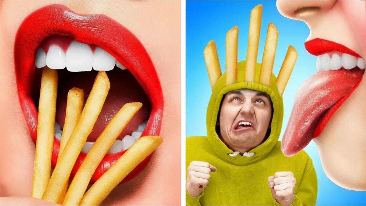 SI LA NOURRITURE ÉTAIT DES GENS ! Astuces alime...