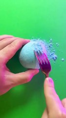 🤯 Sparkly mystery egg reveal — who else would shake it first? 😂