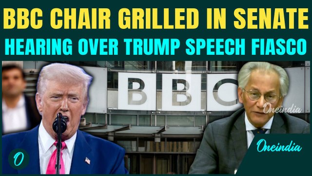 ‘I Regret…’: BBC Chair APOLOGISES in Senate Hearing as Trump Speech Scandal Boils Over| BCC vs Trump